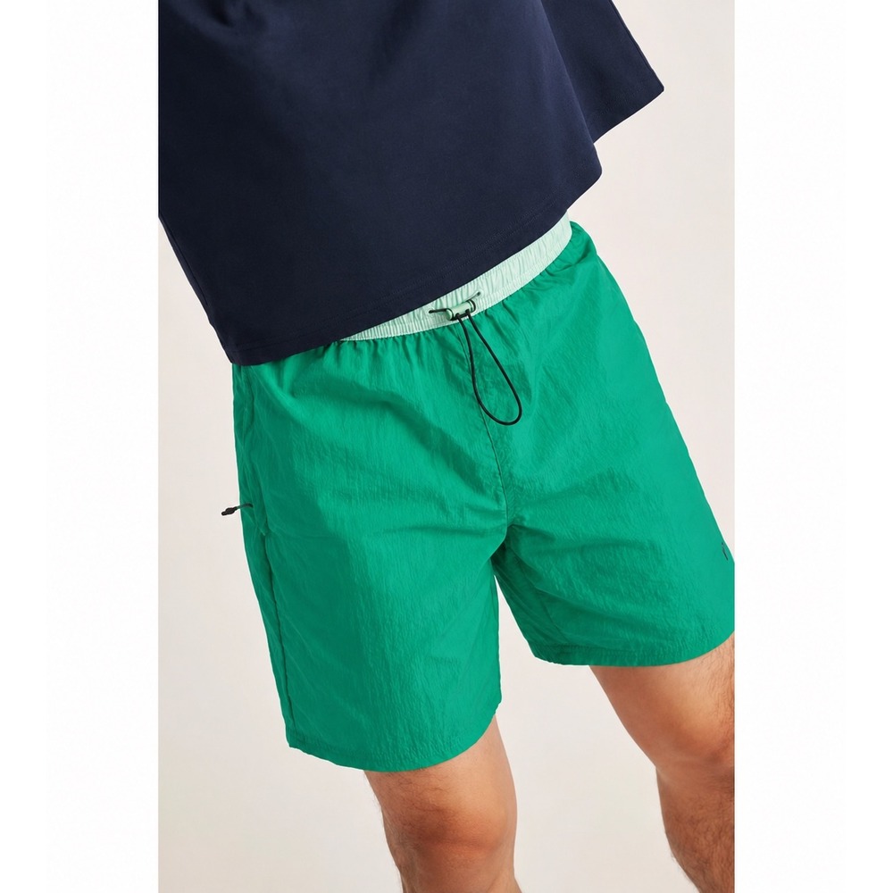 Bonobos Fielder Retro 90's Gorpcore Nylon Shorts L Green Outdoors Swim Quick Dry